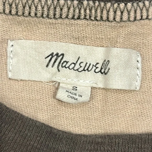 MadeWell Cottontail Camo Crop T-Shirt.  Small - Picture 9 of 15